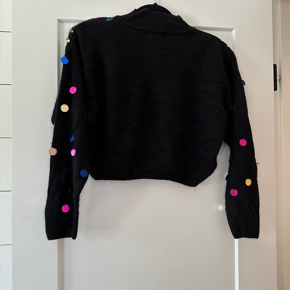 Vintage Cropped Sweater (Large) - Picture 4 of 4